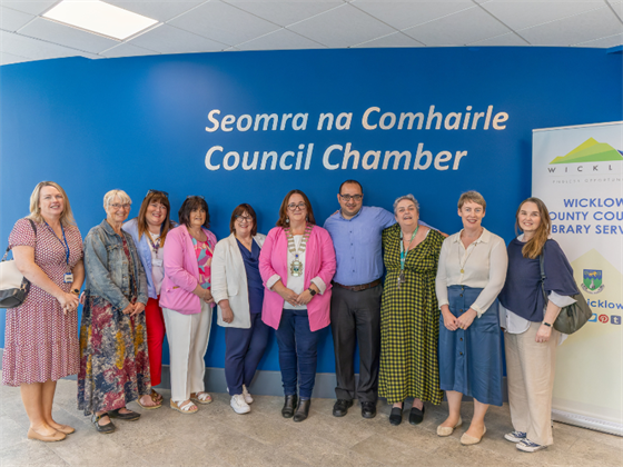 Wicklow County Council Library Service Celebrated as Library of Sanctuary