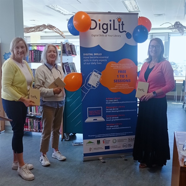 New Digital Literacy project launched at Wicklow Libraries