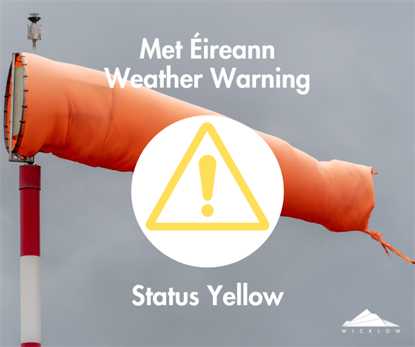 Status Yellow - Weather Warnings - Sunday 20/10/2024 to Monday 21/10/2024