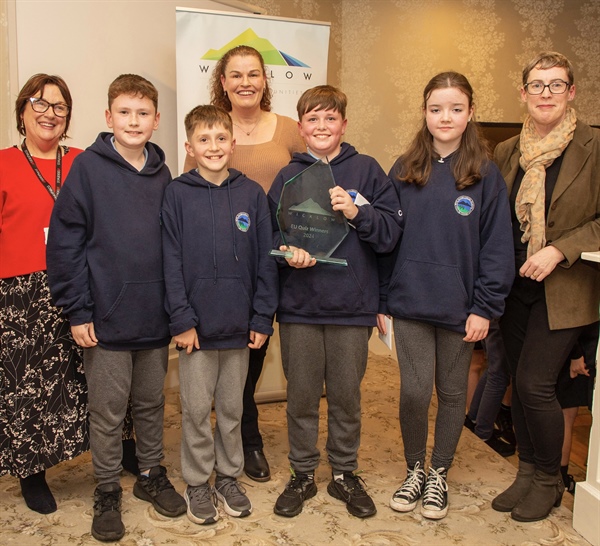 Wicklow County Council Library Service hosts interschool table quiz for primary students.