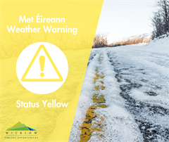 Status Yellow - Snow-Ice warning