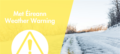 Status Yellow - Snow-Ice warning