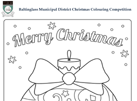 Christmas Colouring Competition Baltinglass MD