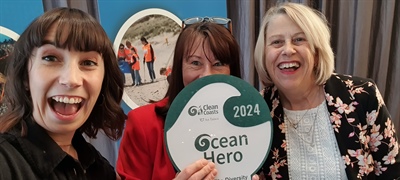 Arklow Coast Care Wins Ocean Hero Award for Promoting Inclusion and Sustainability