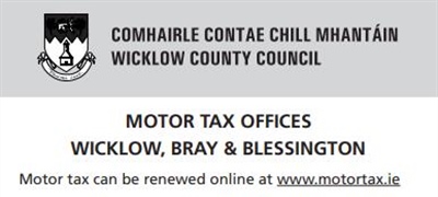 Motor Tax Offices Wicklow, Bray & Blessington - Christmas Opening Times