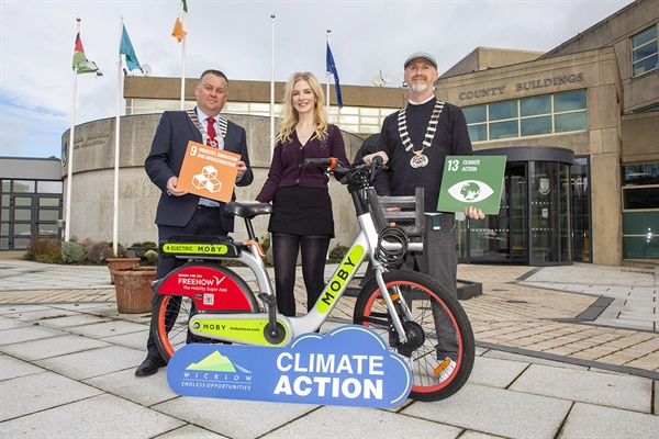 Wicklow County Council and MOBY to Re-Launch E-Bike Sharing Scheme on Saturday, 1st March 2025