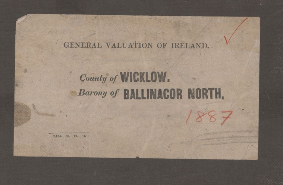 County Wicklow Valuation records 1887-1892